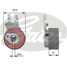 Rola intinzator,curea distributie - GATES-T43173