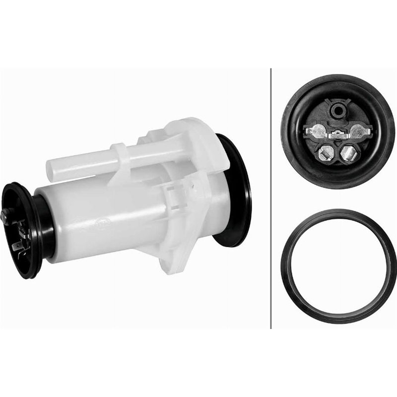 Oala spiralata, pompa combustibil - HELLA-8TF358306-321