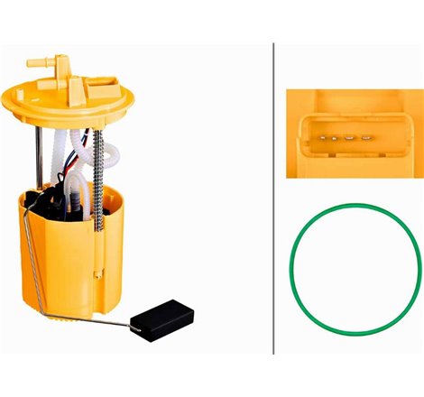 Modul alimentare combustibil - HELLA-8TF358306-711