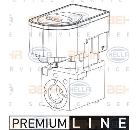 Supapa magnetica, instalatie magnetica - HELLA-8UW351008-371