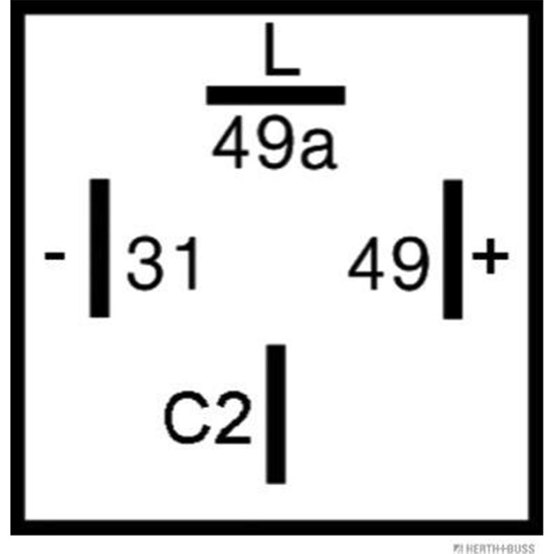 Modul semnalizare - Herth+Buss Elparts-75605175