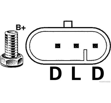 Alternator 14V. 85A CHEVROLET AVEO-KALOS. LACETTI. NUBIRA. DAEWOO KALOS. LACETTI. NUBIRA 1.2-2.0D 09.02- - Herth+Buss Jakoparts-