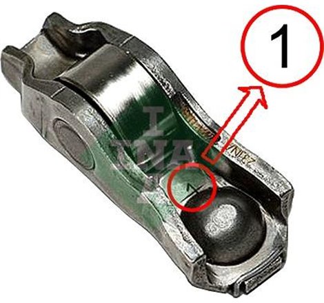 culbutorului BMW Seria 1. 3. 5. 6. 7. X3. X5. Z4. Citroen C3. C4. MINI Cooper. One. Clubman. Peugeot 207. 3008. 308 - INA-422022