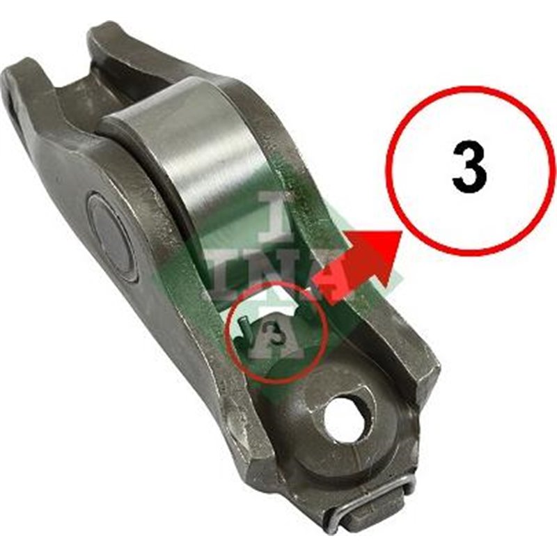 Rocker arm BMW 1 E81. 1 E82. 1 E87. 1 E88. 3 E46. 3 E90. 3 E91. 3 E92. 3 E93. 5 E60. 5 E61. 6 E63. 6 E64. 7 E65. E66. E67. X1 E8