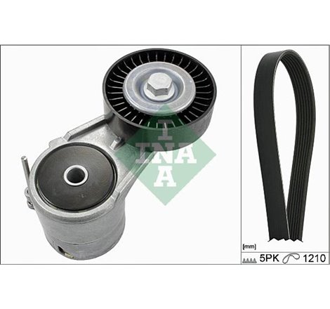 V-belts set with rollers CHEVROLET CHEVY. OPEL ASTRA G. ASTRA G CLASSIC. ASTRA G-KOMBI. ASTRA H. ASTRA H GTC. COMBO TOUR. COMBO-