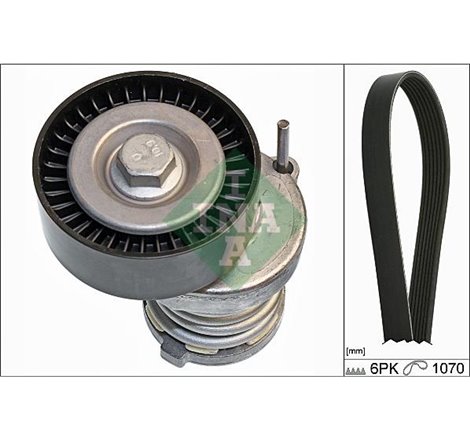 V-belts set with rollers SEAT AROSA. CORDOBA. CORDOBA VARIO. IBIZA II. INCA. SKODA FELICIA I. FELICIA II. VW CADDY II. CADDY III