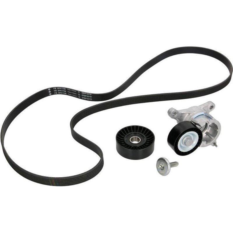 V-belts set with rollers CITROEN C5 I. C5 II. C5 II-KOMBI. C8. EVASION. JUMPY I. XSARA PICASSO. FIAT SCUDO. PEUGEOT 307. 407. 60