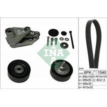 V-belts set with rollers BMW 5 E60. 5 E61. 7 E65. E66. E67. X3 E83 2.2-2.5-3.0 12.01-12.10 - INA-529019810