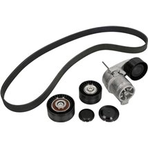 V-belts set with rollers BMW 5 F10. 5 F11. 5 GRAN TURISMO F07. 6 F12. 6 F13. 6 GRAN COUPE F06. 7 F01. F02. F03. F04. X4 F26. X5 