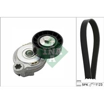 Multi-V-belt set with tensioner VOLVO S60 II. S80 II. V60 I. V70 III. V70 III-KOMBI. XC60 I. XC70 II 2.0D-2.4D-2.5 03.06-07.18 -