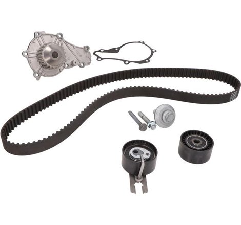 Set de distributie curea  intinzator  pompa de apa CITROEN C3 I. C3 II. FORD FIESTA V. FIESTA VI. MAZDA 2. SUZUKI LIANA 1.4D 11.