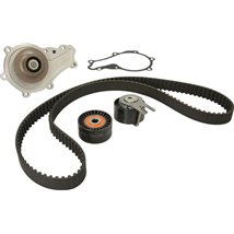 Set de distributie curea  intinzator  pompa de apa CITROEN C3 II. FORD FIESTA V. FIESTA VI. MAZDA 2 1.4D 11.01-09.16 - INA-53006
