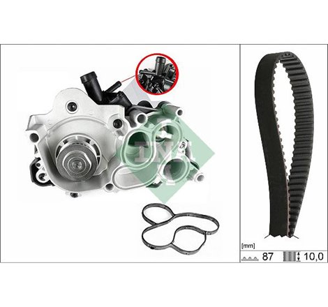 Pompa de apa AUDI A1. A3. A4 B9. Q2. Q3. SEAT ALHAMBRA. ATECA. IBIZA IV. IBIZA IV SC. IBIZA IV ST. LEON. LEON SC. LEON ST. LEON 