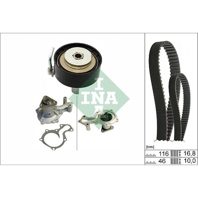 Kit distributie FORD B-MAX. C-MAX II. ECOSPORT. FIESTA VI. FIESTA VII. FOCUS III. FOCUS III-HATCHBACK. FOCUS III-KOMBI. GRAND C-