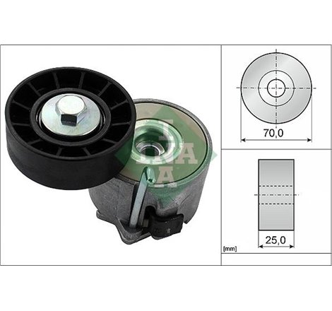 V-nervuri curea tensionare Citroen Jumper. Fiat Ducato. Iveco Daily III. PEUGEOT Boxer 3.0 Hdi 04.06- - INA-534 0280 10