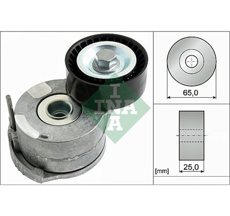 Multi-V belt tensioner FORD C-MAX II. FOCUS III. FOCUS III-HATCHBACK. GALAXY II. GRAND C-MAX. KUGA I. KUGA II. MONDEO IV. S-MAX 