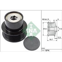 Rulita alternator CITROEN C1. C1 II. PEUGEOT 107. 108. TOYOTA AYGO. AYGO X. YARIS. YARIS-VIOS. YARIS-HATCHBACK 1.0-1.0LPG 06.05-