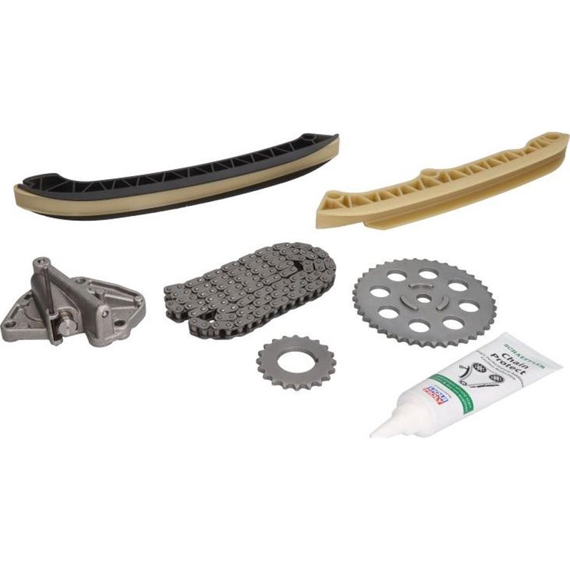 Kit lant distributie SEAT IBIZA III. SKODA FABIA I. FABIA I PRAKTIK. FABIA II. VW FOX. POLO IV. TIGUAN 1.2-1.4 07.01-07.18 - INA