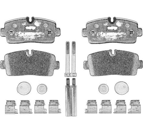 Set placute frana,frana disc - IVECO-42579529