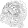 Generator / Alternator - IVECO-5801580939