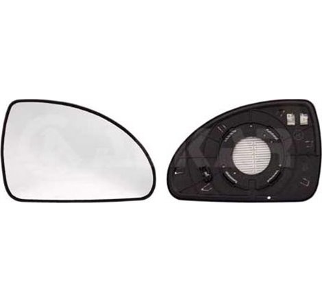 Sticla oglinda, oglinda retrovizoare exterioara - Alkar-6432638