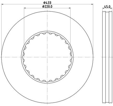 Disc frana - Jurid-569213J