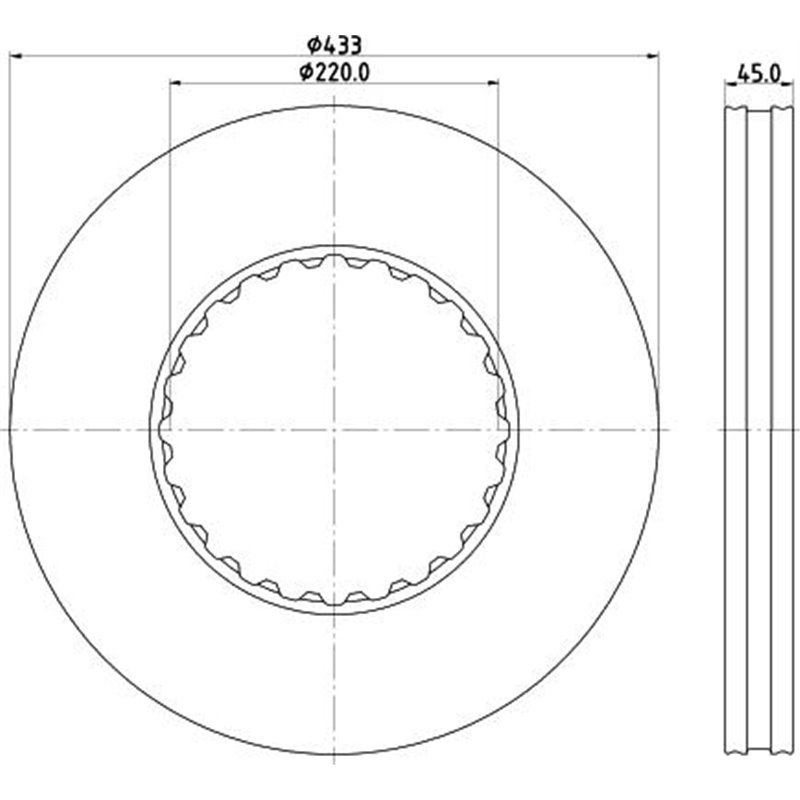 Disc frana - Jurid-569213J