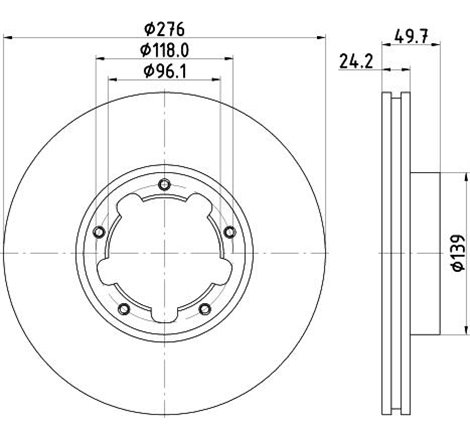 Disc frana - Jurid-569273J