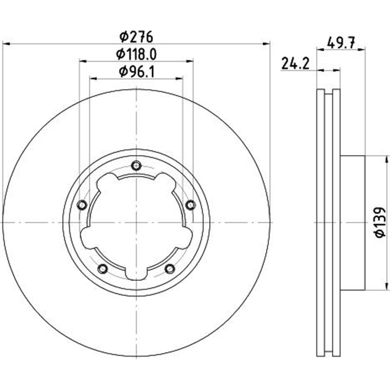 Disc frana - Jurid-569273J