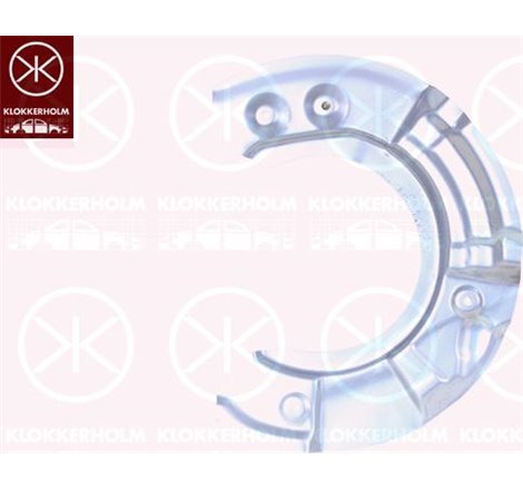 Protectie stropire,disc frana - Klokkerholm-0067377