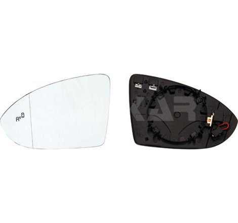 Sticla oglinda, oglinda retrovizoare exterioara - Alkar-6451138