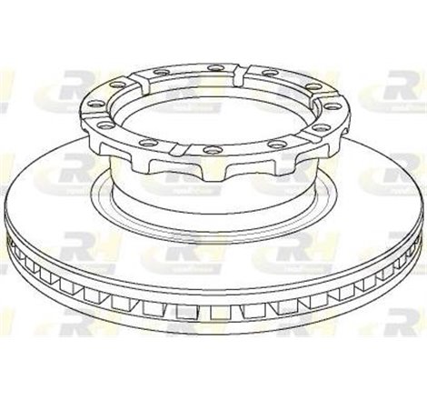 Disc frana - Knorr Bremse-K069793