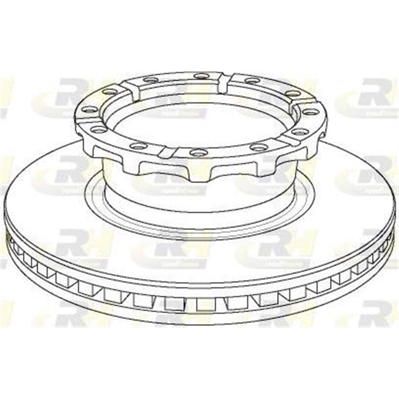 Disc frana - Knorr Bremse-K069793