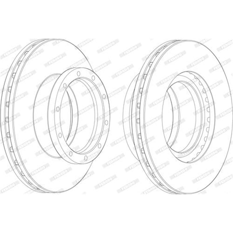 Disc frana - Knorr Bremse-K119735