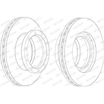 Disc frana - Knorr Bremse-K119735