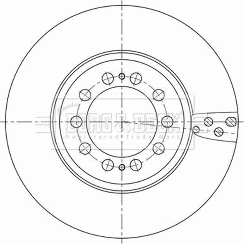 Disc frana - Knorr Bremse-K119842