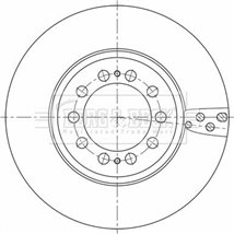 Disc frana - Knorr Bremse-K119842