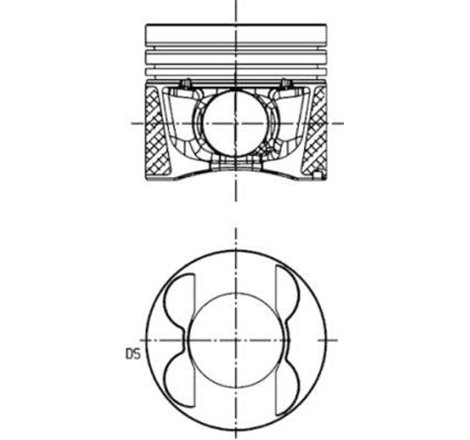 Piston - Kolbenschmidt-40095600