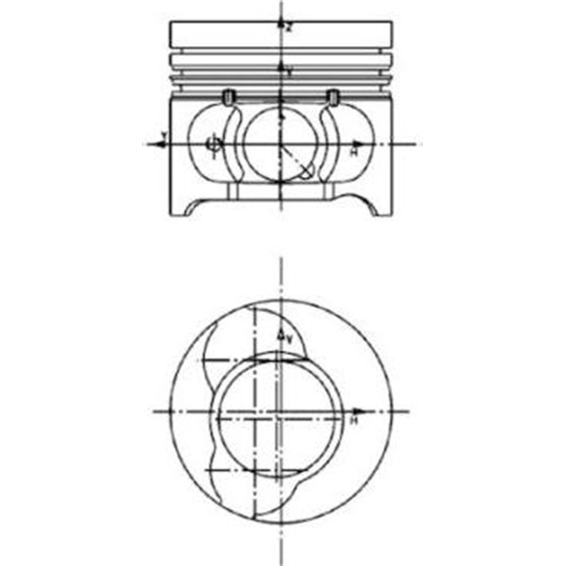 Piston - Kolbenschmidt-40190600
