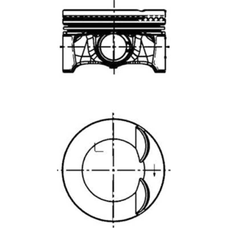 Piston - Kolbenschmidt-40247610
