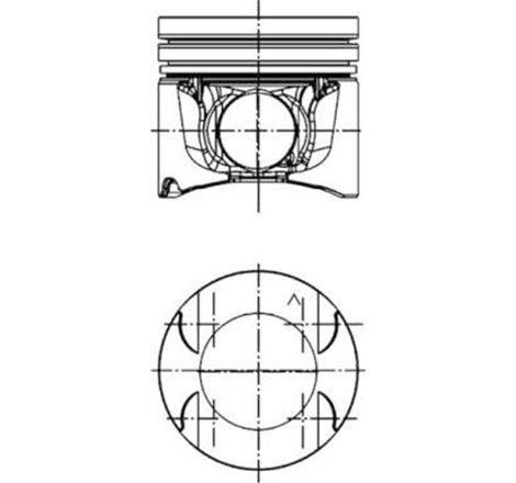 Piston - Kolbenschmidt-40262600