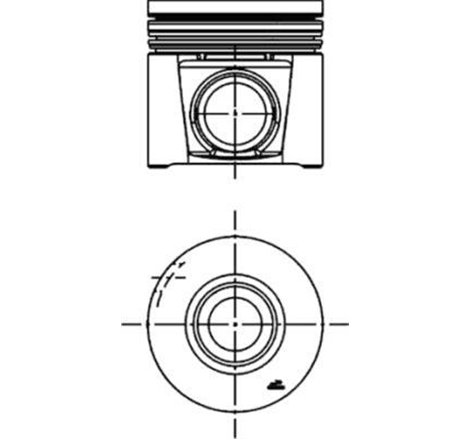 Piston - Kolbenschmidt-40285600