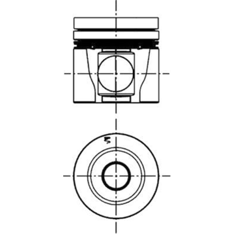 Piston - Kolbenschmidt-40305600