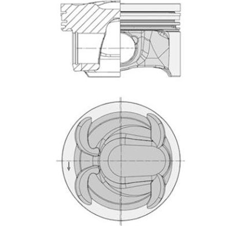 Piston - Kolbenschmidt-40315600