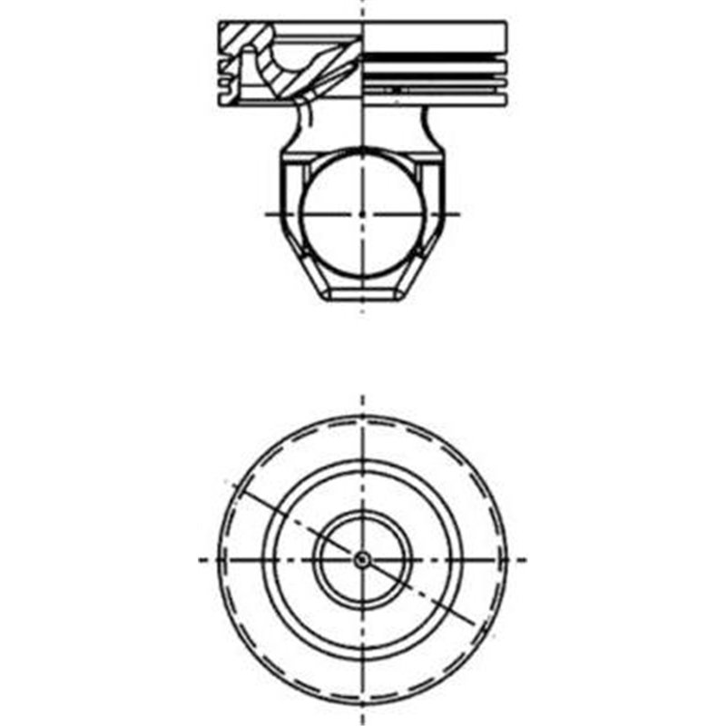 Piston - Kolbenschmidt-40338600