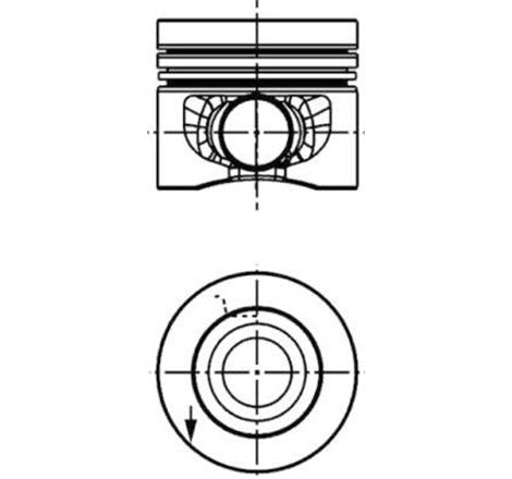 Piston - Kolbenschmidt-40353620