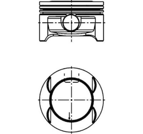 Piston - Kolbenschmidt-40385600