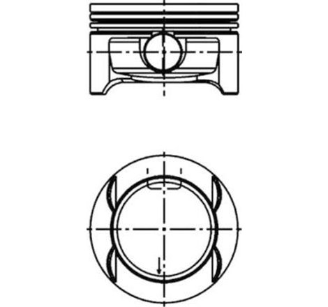 Piston - Kolbenschmidt-40386620