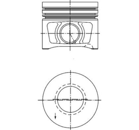 Piston - Kolbenschmidt-40387610
