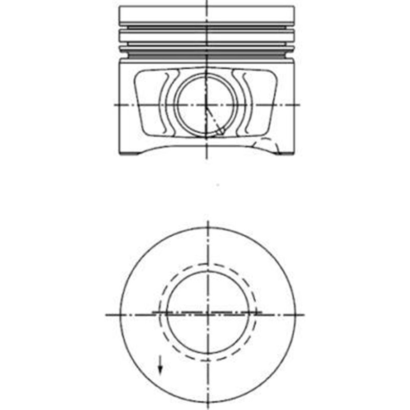 Piston - Kolbenschmidt-40387610